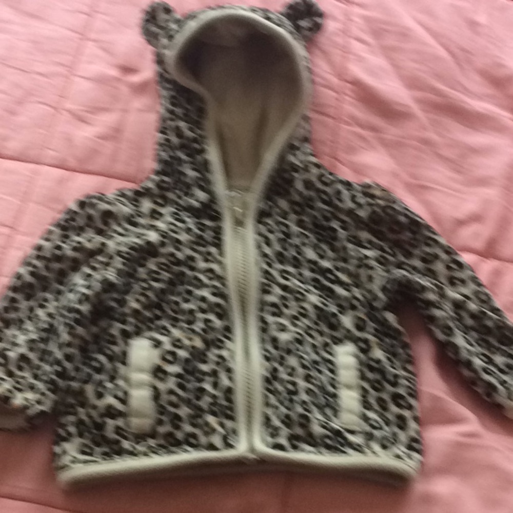 Warm Cherokee infant leopard jacket